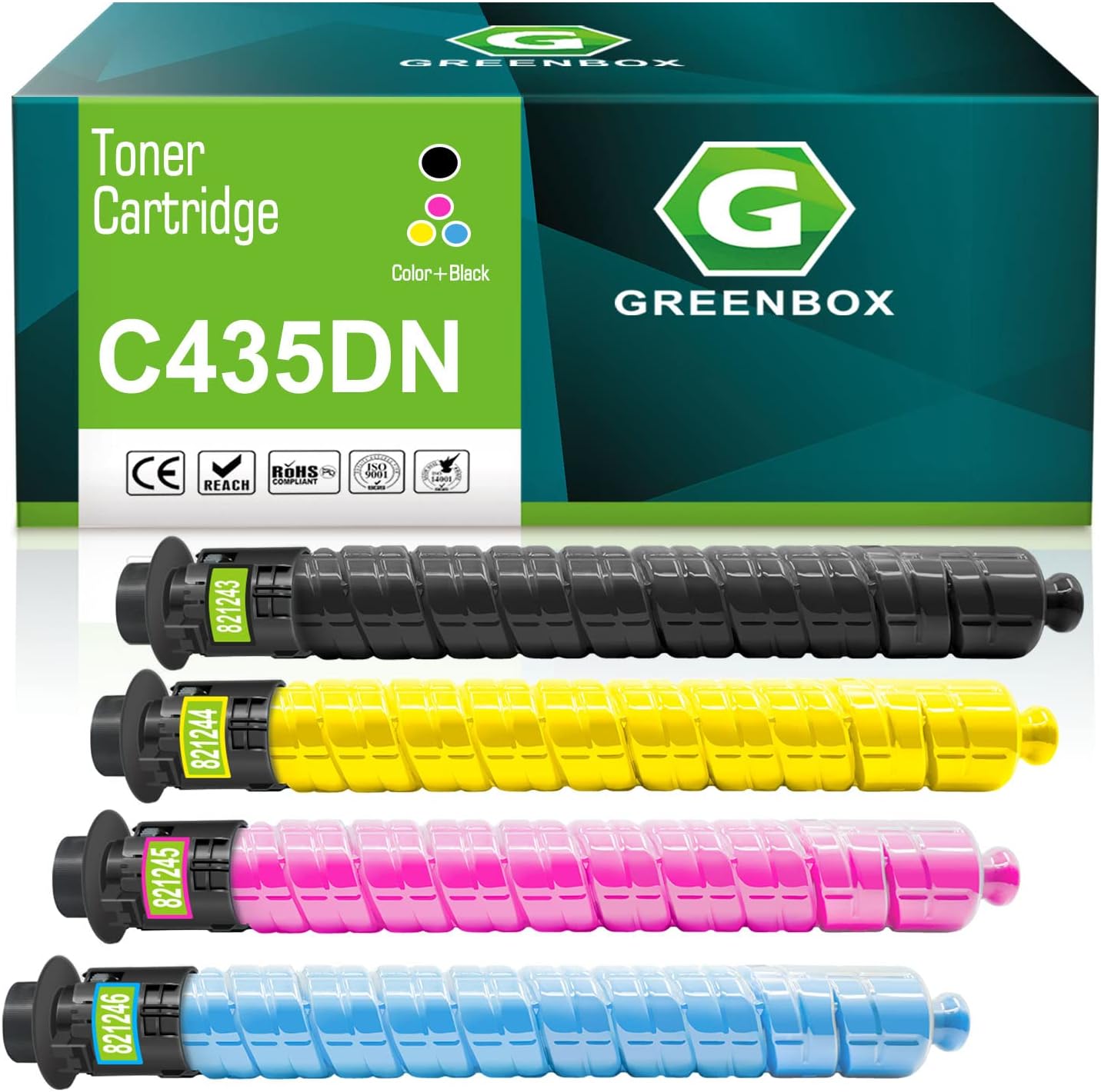 GREENBOX Remanufactured 2790B003AA Toner for Canon